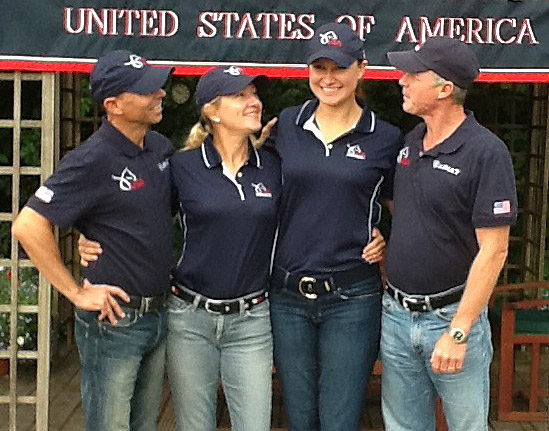 Olympic dressage riders