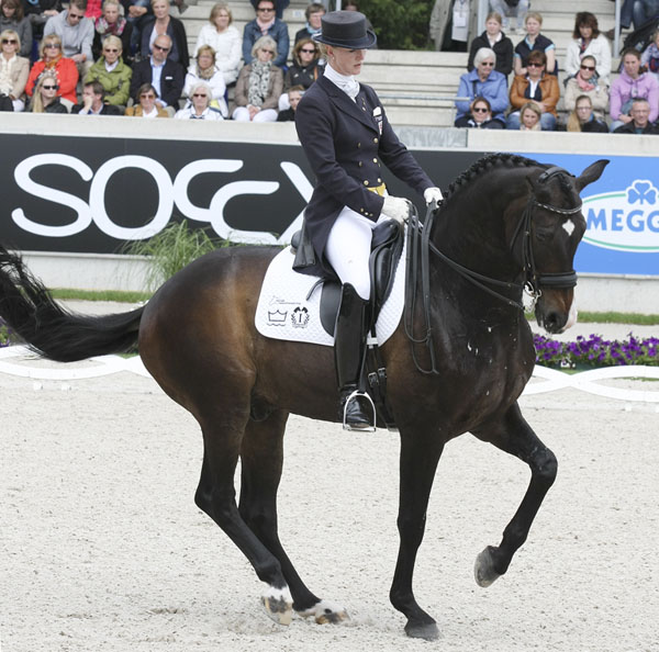 Nathalie zu Sayn-Wittgenstein and Digby in the Aachen Grand Prix Freestyle. © 2013 Ken Braddick/dressage-news.com