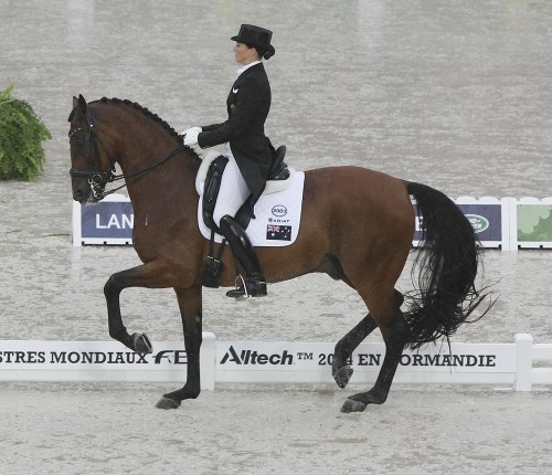 Lyndal Oatley and Sandro Boy © Ilse Schwarz dressage-news.com