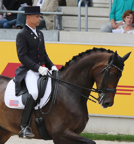 Steffen Peters and Legolas are all about relaxation and harmony in their freestyle ride © Ilse Schwarz/dressage-news.com