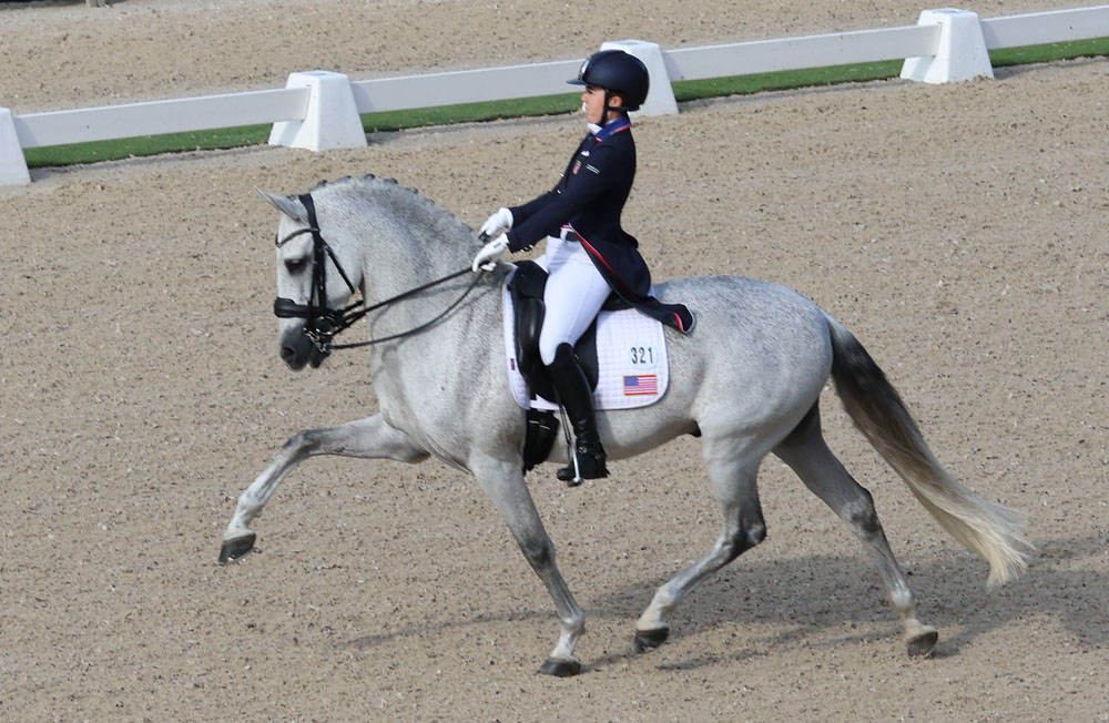 Kerrigan Gluch on Experience Selected as First American on PRE Horse for  USA Dressage Team at European Nations Cup - Dressage-News